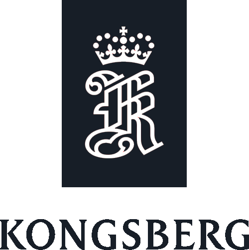 Kongsberg logo blue